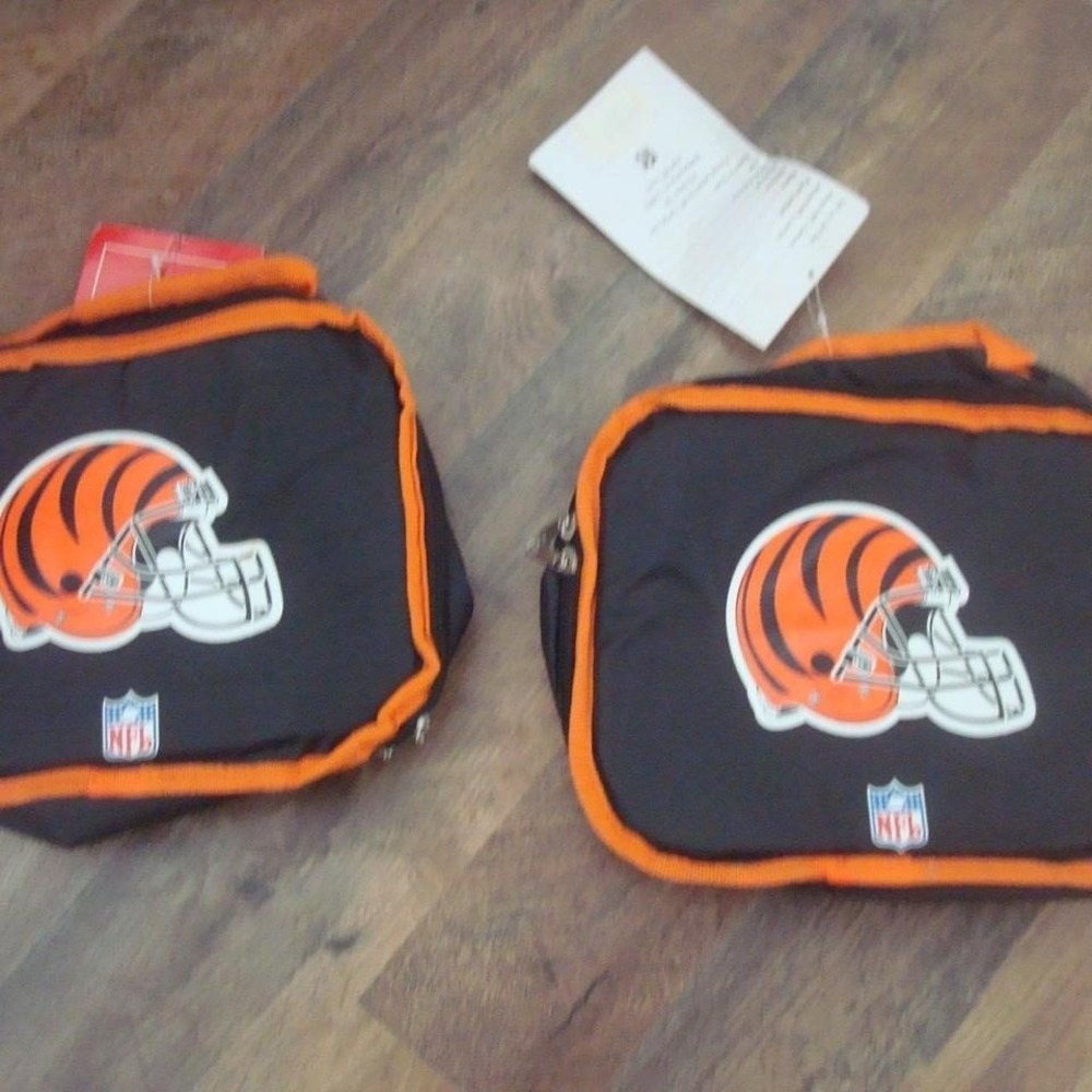 2pc bundle cincinnati β bengals lunchbox lunch box